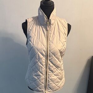 Old Navy Beige Quilted Vest